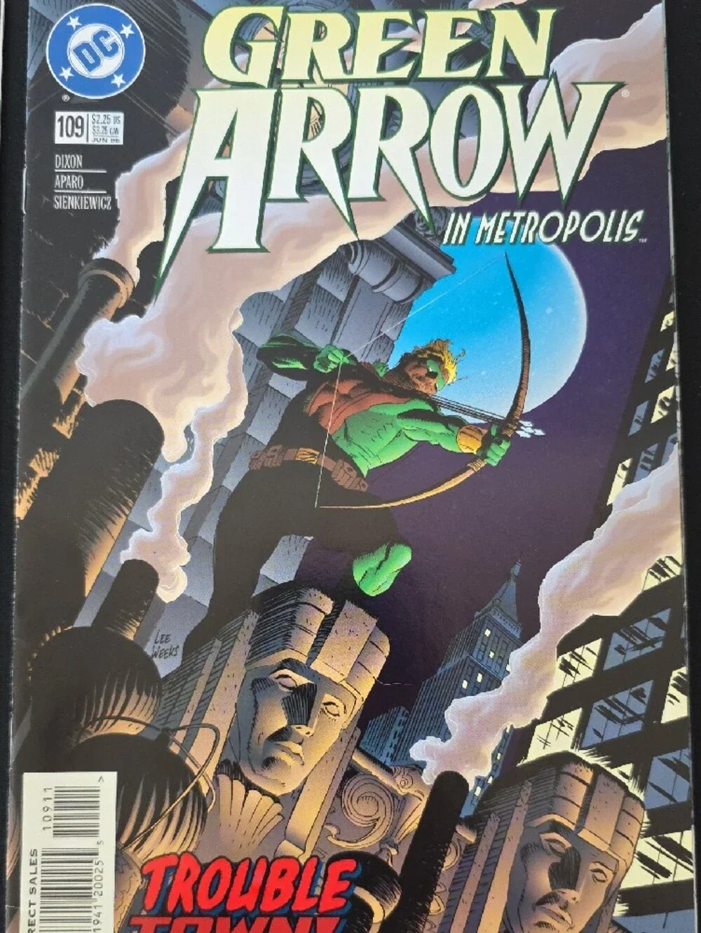 DC Comics set green